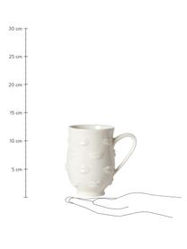 Taza de diseño Gala, Porcelana, Blanco, Ø 9 x Al 13 cm, 470 ml