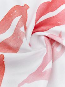 Licht strandlaken Pout met kusmotief, 55% polyester, 45% katoen zeer lichte kwaliteit, 340 g/m², Wit, rood, roze, 70 x 150 cm