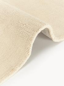 Tappeto in cotone tessuto a mano Lora, Beige chiaro, Larg. 80 x Lung. 150 cm (taglia XS)