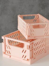 Aufbewahrungsboxen-Set Malmo, 2-tlg., Kunststoff, recycelt, Rosa, Set mit verschiedenen Grössen