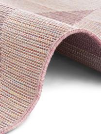 Tappeto da interno-esterno Sevres, 100% polipropilene, Tonalità rosa, tonalità beige, Larg. 200 x Lung. 290 cm (taglia L)