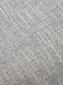 Pouf Adrian, Tissu gris foncé, larg. 90 x prof. 90 cm