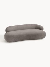 Sofa Alba (3-osobowa), Tapicerka: 97% poliester, 3% nylon D, Stelaż: lite drewno świerkowe, sk, Nogi: tworzywo sztuczne Ten pro, Taupe tkanina, S 235 x G 114 cm, oparcie lewostronne