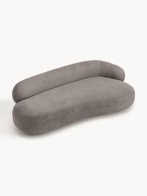 Sofa Alba (3-osobowa), Tapicerka: 97% poliester, 3% nylon D, Stelaż: lite drewno świerkowe, sk, Nogi: tworzywo sztuczne Ten pro, Taupe tkanina, S 235 x G 114 cm, oparcie lewostronne