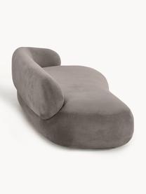 Sofa Alba (3-osobowa), Tapicerka: 97% poliester, 3% nylon D, Stelaż: lite drewno świerkowe, sk, Nogi: tworzywo sztuczne Ten pro, Taupe tkanina, S 235 x G 114 cm, oparcie lewostronne