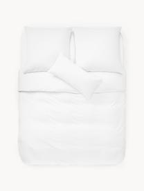 Funda nórdica de franela Biba, Blanco, Cama 90 cm (155 x 220 cm)