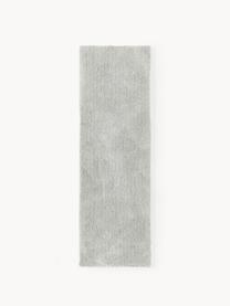 Načechraný běhoun s vysokým vlasem Leighton, Světle šedá, Š 80 cm, D 200 cm