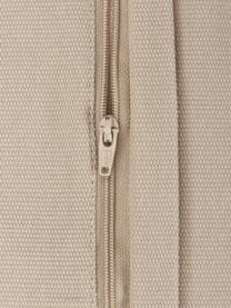 Funda de cojín de algodón Mads, 100% algodón, Beige, An 50 x L 50 cm