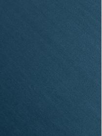 Fluwelen barstoel Rachel, Bekleding: fluweel (hoogwaardig poly, Poten: metaal, gepoedercoat, Fluweel donkerblauw, B 48 x H 110 cm