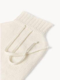 Wärmflasche Cashmere, Bezug: 80 % Recycelter Kaschmir , Off White, B 19 x L 30 cm