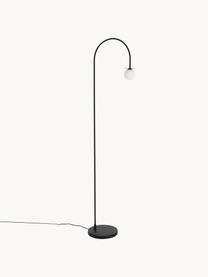 Velká stojací lampa Milo, Černá, V 180 cm