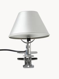 Připínací lampa na psací stůl Tolomeo Pinza, Stříbrná, Ø 18 cm, V 23 cm