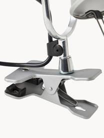 Bureaulamp Tolomeo Pinza met klem, Zilverkleurig, Ø 18 x H 23 cm