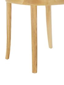 Holzstühle Richie mit Wiener Geflecht, 2 Stück, Sitzfläche: Rattan, Gestell: Eschenholz, massiv, Beige, Eschenholz, B 45 x H 75 cm