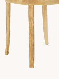 Chaises en bois et cannage Richie, 2 pièces, Beige, bois de frêne, larg. 45 x haut. 75 cm