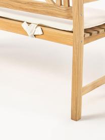 Poduszka na ławkę Ortun, Tapicerka: 100% polipropylen, Złamana biel, S 48 x D 120 cm