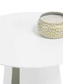 Table de jardin en métal blanc Feel, Blanc