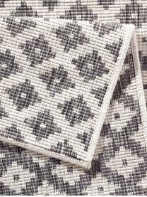 Obojstranný koberec do interiéru/exteriéru Nizza, Sivá, krémová