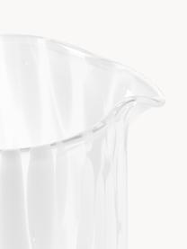 Carafe artisanale Oakley, 1,1 L, Blanc, transparent, 1,1 L