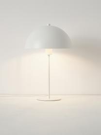 Lampada da tavolo Matilda, Paralume: metallo verniciato a polv, Bianco, Ø 29 x Alt. 45 cm