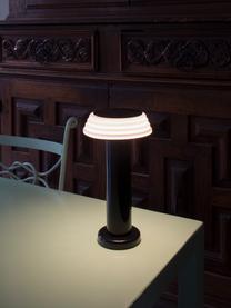 Mobilna lampa stołowa LED z funkcją przyciemniania PL1, Stelaż: metal powlekany, Czarny, biały, Ø 13 x W 24 cm