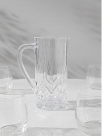 Kristall-Krug Opera mit Relief, 1.2 L, Luxion-Kristallglas, Transparent, H 23 cm, 1.2 L