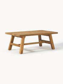 Table basse en bois de teck Lawas, Bois de teck, finition naturelle, Bois de teck, larg. 120 x haut. 45 cm