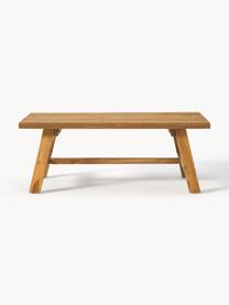 Table basse en bois de teck Lawas, Bois de teck, finition naturelle, Bois de teck, larg. 120 x haut. 45 cm