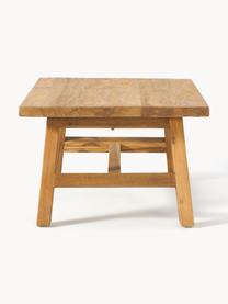 Table basse en bois de teck Lawas, Bois de teck, finition naturelle, Bois de teck, larg. 120 x haut. 45 cm