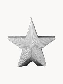 Bougie étoile Nordic, Cire, Argenté, larg. 12 x haut. 11 cm