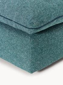 Module central Felix, Tissu vert turquoise, larg. 100 x prof. 110 cm