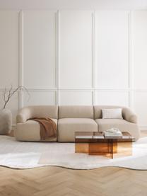 Modulares Sofa Sofia (3-Sitzer), Bezug: 100 % Polypropylen Der ho, Gestell: Fichtenholz, Spanplatte, , Füße: Kunststoff Dieses Produkt, Webstoff Hellbeige, B 277 x T 103 cm