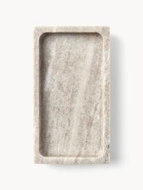 Porte-savon en marbre Simba, Marbre, Beige, marbré, larg. 18 x haut. 3 cm