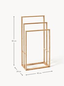 Handtuchhalter Kit aus Bambus, Mitteldichte Holzfaserplatte (MDF) mit Bambusfurnier

Dieses Produkt wird aus nachhaltig gewonnenem, FSC®-zertifiziertem Holz gefertigt., Bambusholz, B 42 x H 82 cm