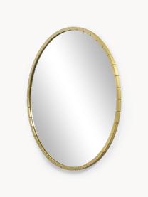 Kulaté nástěnné zrcadlo Alaia, Zlatá, Ø 82 cm