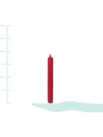 Stabkerzen Classic, 10 Stück, Paraffinwachs, Rot, Ø 2 x H 19 cm