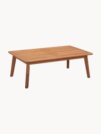 Salotto da giardino in legno di eucalipto Bergen 4 pz, Rivestimento: 100% poliestere (resisten, Struttura: legno massiccio di eucali, Nero, legno di eucalipto, Larg. 212 x Prof. 77 cm