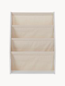 Bibliothèque pour enfants Layla, Blanc, beige clair, larg. 60 x haut. 80 cm