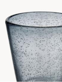 Set di 6 bicchieri acqua con bolle d'aria Baita, Vetro, Piatti: tonalità blu, menta, turchese, trasparente, Ø 9 x Alt. 10 cm, 330 ml