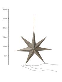 Estrellas para colgar Venice, Ø 20 cm, 2 uds., Madera de álamo, Marrón, Ø 20 x F 4 cm