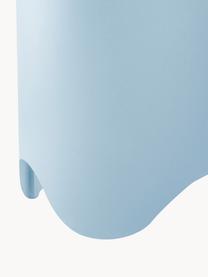 Table d'appoint ronde Boom, Fer, revêtement par poudre, Bleu ciel, Ø 38 x haut. 55 cm