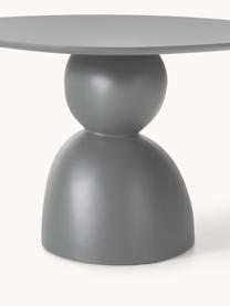 Table de forme organique Sahra, Ø 116 cm, Gris, Ø 116 cm