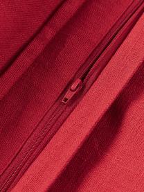 Funda de cojín de algodón Vicky, 100% algodón, Rojo, An 50 x L 50 cm