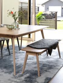 Table scandinave Yumi, 190 x 90 cm, Bois de chêne, larg. 190 x prof. 90 cm