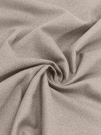 Flanelová posteľná bielizeň Biba , sivobéžová, Sivobéžová, 135 x 200 cm + 1 vankúše 80 x 80 cm