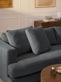 Sofa-Kissen Tribeca, Hülle: 100 % Polyester, Webstoff Graublau, B 50 x L 70 cm