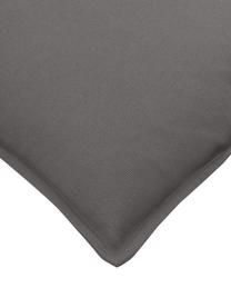 Bavlněný povlak na polštář Mads, 100 % bavlna, Tmavě šedá, Š 40 cm, D 40 cm