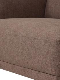 Poltrona Fluente, Rivestimento: 100% poliestere Con 115.0, Struttura: legno di pino massiccio, , Gambe: metallo verniciato a polv, Tessuto torrone, Larg. 74 x Prof. 85 cm