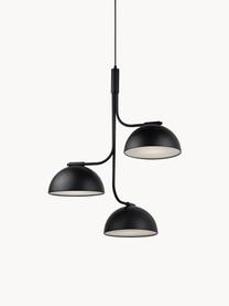 Grote Scandi hanglamp Tullio, Zwart, Ø 60 x H 73 cm