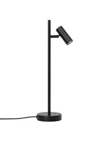 Dimmbare LED-Schreibtischlampe Omari in Schwarz, Lampenschirm: Metall, beschichtet, Lampenfuß: Metall, beschichtet, Schwarz, B 10 x H 40 cm